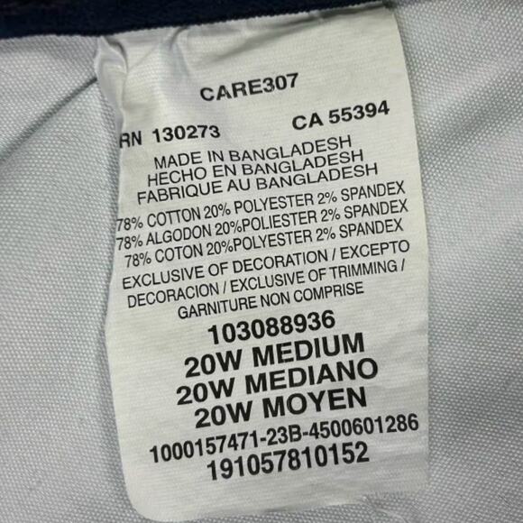 NWT Lee Flex Motion Juniper Jeans Regular Fit Straight Leg Mid Rise Women's 20W - Picture 4 of 10